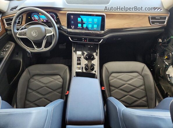 1V2WN2CA0TC524441 2026 VOLKSWAGEN ATLAS Black Vista del salpicadero