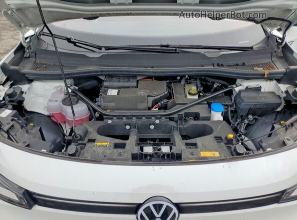 1V2WNPE88PC049117 2023 VOLKSWAGEN ID.4 White Vista del compartimento del motor