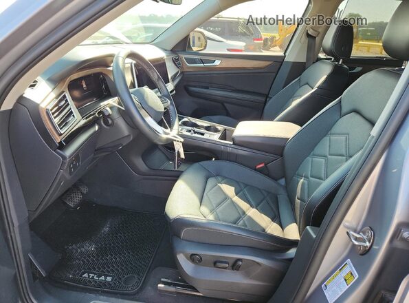 1V2WR2CA5RC522441 2024 VOLKSWAGEN ATLAS Silver Widok wnętrza z przodu