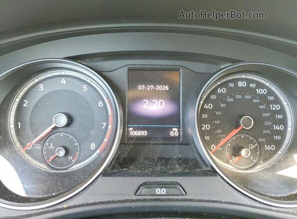 1V2WR2CA7MC546751 2021 VOLKSWAGEN ATLAS White Instrument cluster view