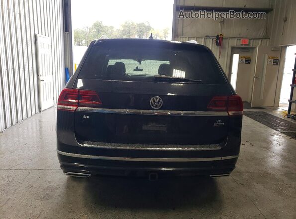 1V2XR2CA8KC596849 2019 VOLKSWAGEN ATLAS Black Widok z tyłu