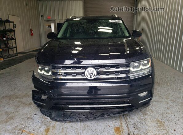 1V2XR2CA8KC596849 2019 VOLKSWAGEN ATLAS Black Widok z przodu