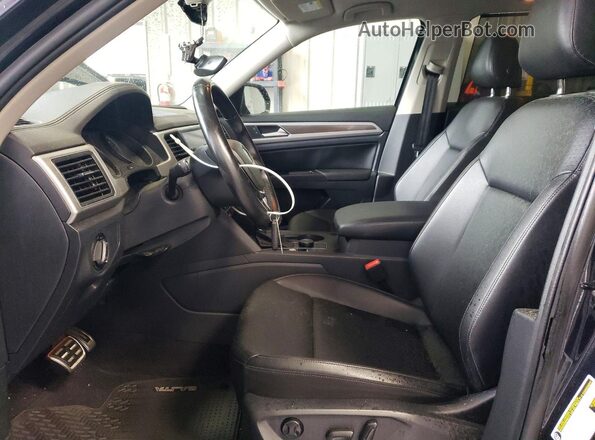 1V2XR2CA8KC596849 2019 VOLKSWAGEN ATLAS Black Widok wnętrza z przodu