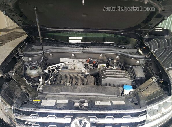 1V2XR2CA8KC596849 2019 VOLKSWAGEN ATLAS Black Widok komory silnika