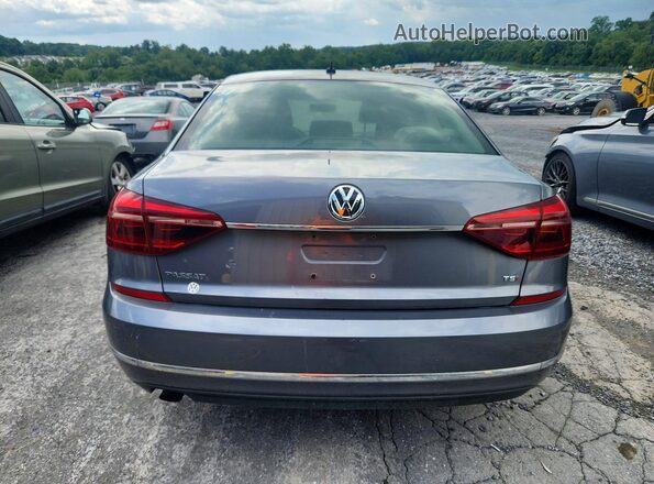 1VWAT7A33HC030209 2017 VOLKSWAGEN PASSAT Gray Вид ззаду