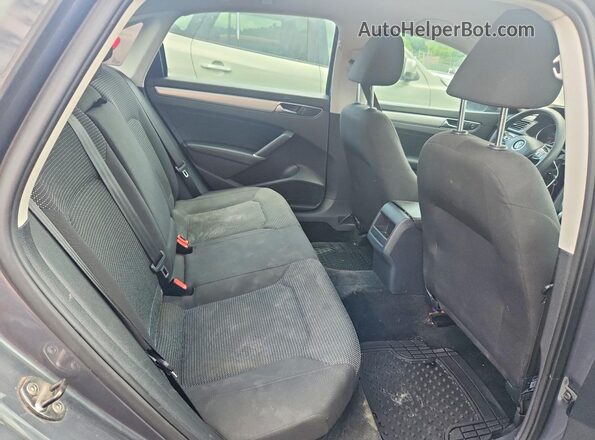 1VWAT7A33HC030209 2017 VOLKSWAGEN PASSAT Gray Вид задніх сидінь