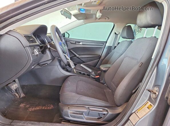 1VWAT7A37GC054589 2016 VOLKSWAGEN PASSAT Серый Вид салона спереди