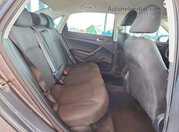 1VWAT7A37GC054589 2016 VOLKSWAGEN PASSAT Серый Вид задних сидений