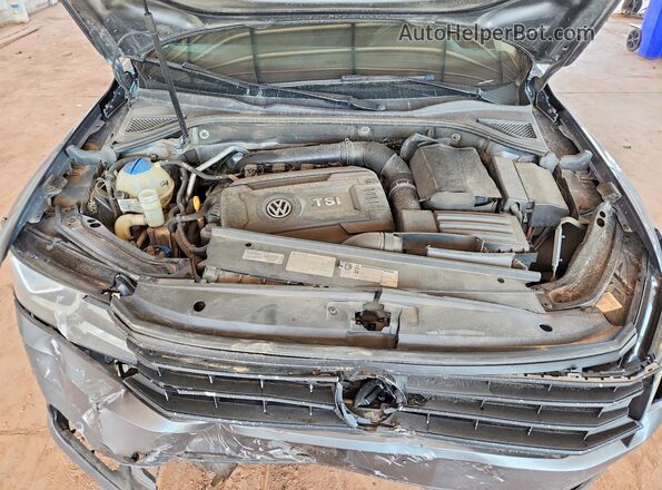 1VWAT7A37GC054589 2016 VOLKSWAGEN PASSAT Серый Вид задней части салона