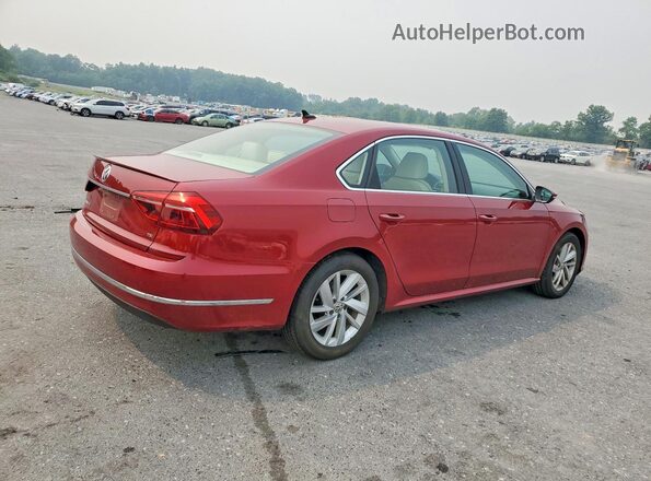 1VWBA7A35JC051305 2018 VOLKSWAGEN PASSAT Red Tył prawy