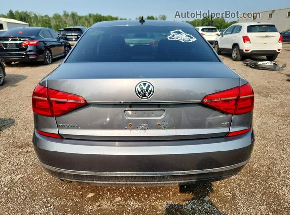 1VWBS7A34GC002294 2016 VOLKSWAGEN PASSAT Серый Вид сзади
