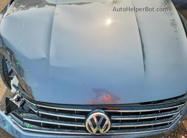1VWBS7A34GC002294 2016 VOLKSWAGEN PASSAT Серый Вид задней части салона