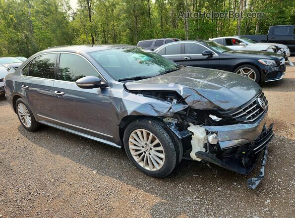 1VWBS7A34GC002294 2016 VOLKSWAGEN PASSAT Серый Передняя правая четверть