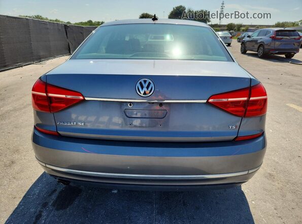 1VWBT7A33GC010674 2016 VOLKSWAGEN PASSAT Gray Widok z tyłu