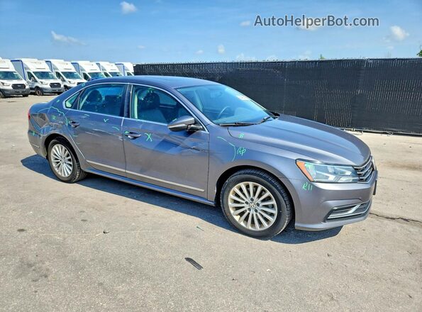 1VWBT7A33GC010674 2016 VOLKSWAGEN PASSAT Gray Przód prawy
