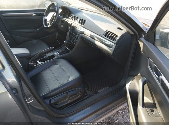 1VWBT7A37GC007292 2016 VOLKSWAGEN PASSAT Gray წინა სალონის ხედი