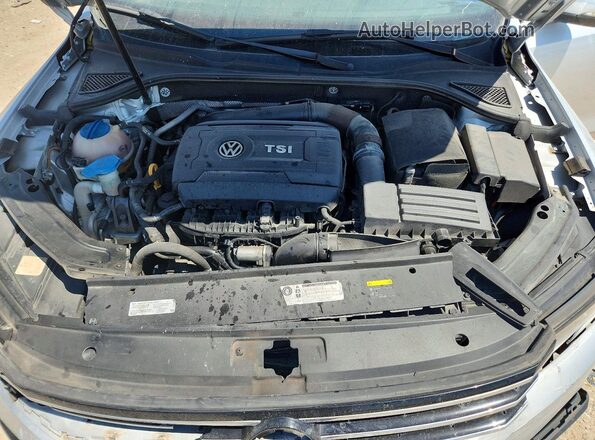 1VWBT7A39GC033652 2016 VOLKSWAGEN PASSAT Silver Вид задньої частини салону