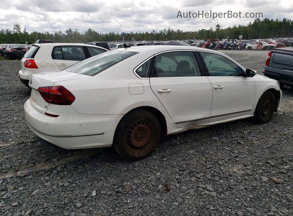 1VWCT7A39HC074255 2017 VOLKSWAGEN PASSAT White Задня права чверть