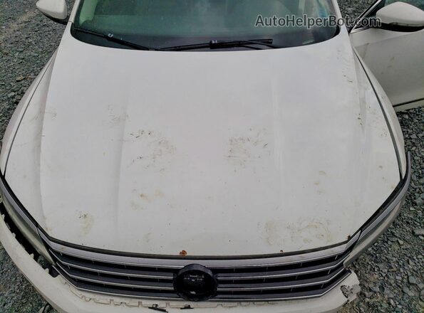 1VWCT7A39HC074255 2017 VOLKSWAGEN PASSAT White Вид задньої частини салону