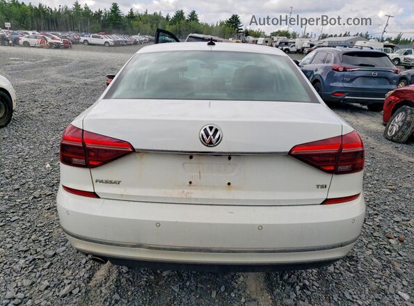 1VWCT7A39HC074255 2017 VOLKSWAGEN PASSAT White Вид ззаду