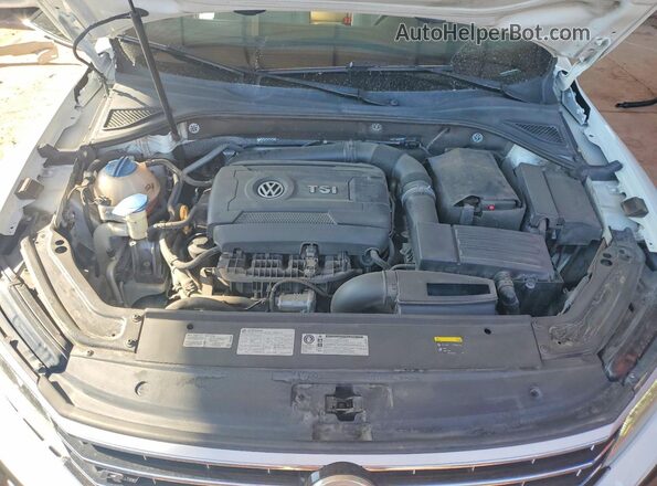 1VWDT7A39HC024847 2017 VOLKSWAGEN PASSAT White უკანა სალონის ხედი