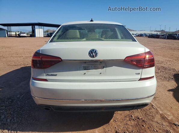 1VWDT7A39HC024847 2017 VOLKSWAGEN PASSAT White უკანა ხედი