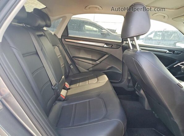 1VWMA7A38LC017550 2020 VOLKSWAGEN PASSAT Gray უკანა სავარძლების ხედი