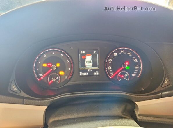1VWSA7A31LC025562 2020 VOLKSWAGEN PASSAT Black Vista del cuadro de instrumentos
