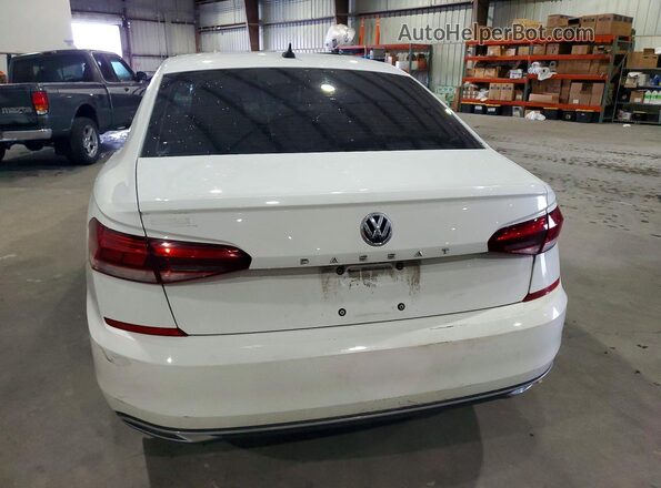 1VWSA7A39LC016785 2020 VOLKSWAGEN PASSAT White Вид ззаду