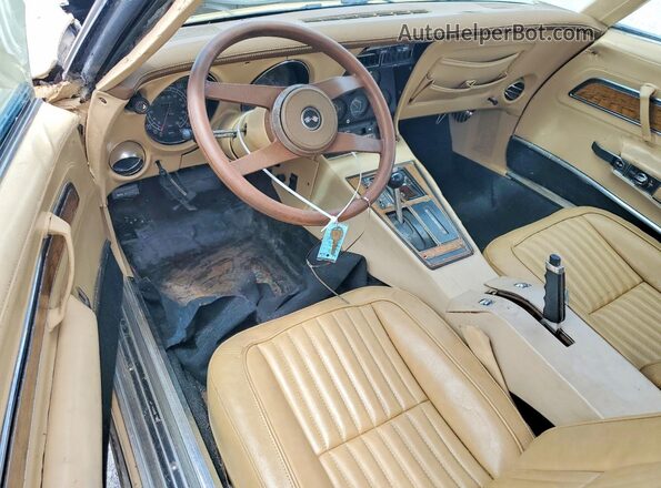 1Z37L6S432494 1976 CHEVROLET CORVETTE Beige Vista del salpicadero