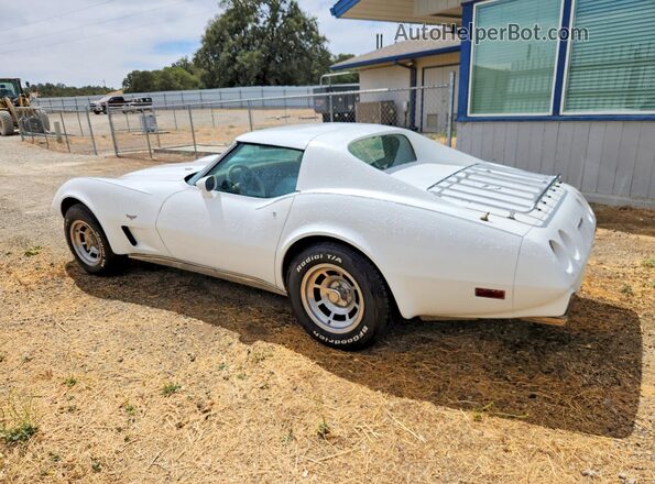 1Z37X7S416948 1977 CHEVROLET CORVETTE White Задня ліва чверть