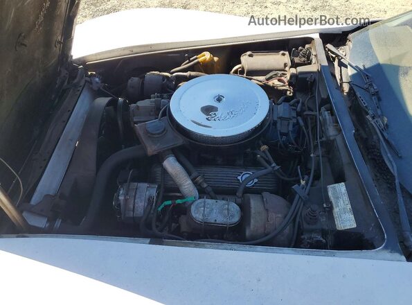 1Z37X7S416948 1977 CHEVROLET CORVETTE White Вид задньої частини салону