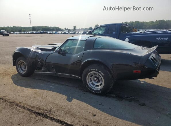 1Z8749S438784 1979 CHEVROLET CORVETTE Black Rear right