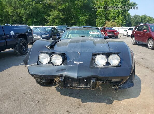 1Z8749S438784 1979 CHEVROLET CORVETTE Black Rear view