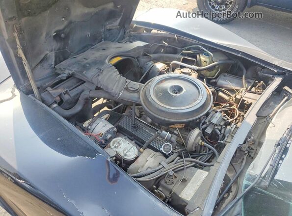 1Z8749S438784 1979 CHEVROLET CORVETTE Black Engine compartment view
