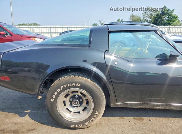 1Z8749S438784 1979 CHEVROLET CORVETTE Black Rear interior view
