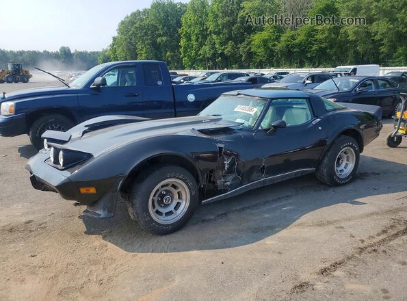 1Z8749S438784 1979 CHEVROLET CORVETTE Black Rear left