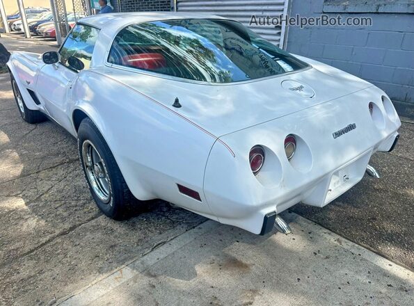 1Z8789S428000 1979 CHEVROLET CORVETTE White Front right