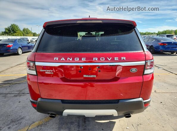 SALWR2PF6GA592328 2016 LAND ROVER RANGE Maroon Vista interior delantera