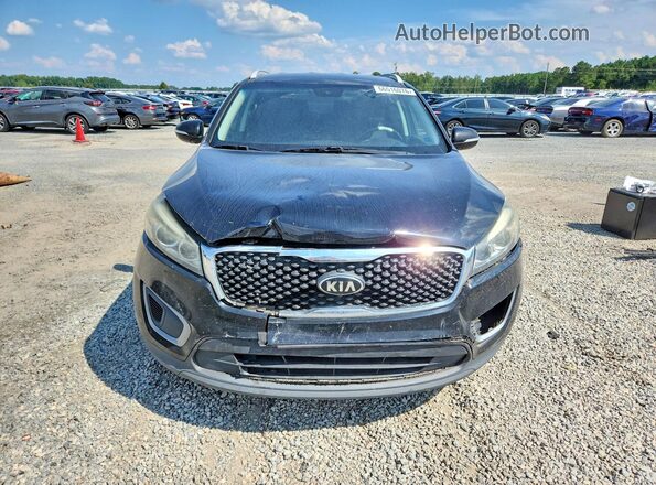 5XYPG4A3XHG268263 2017 KIA SORENTO Черный Вид сзади
