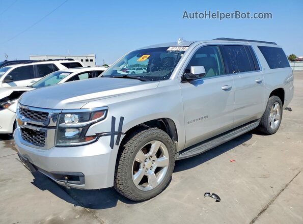 1GNSKHKC6GR185578 2016 CHEVROLET SUBURBAN Silver უკანა მარცხენა