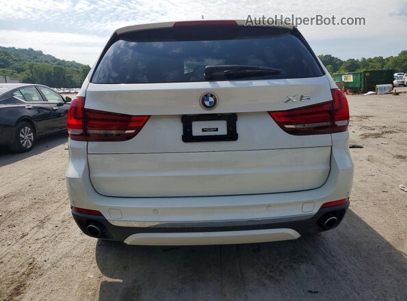 5UXKR0C55H0V50097 2017 BMW X5 White Front interior view