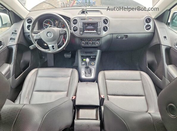 WVGBV7AX1GW613987 2016 VOLKSWAGEN TIGUAN White Widok zestawu wskaźników
