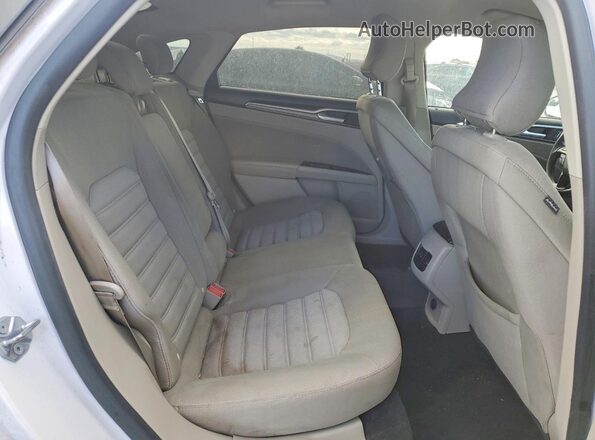 3FA6P0HD3JR150737 2018 FORD FUSION White უკანა სალონის ხედი