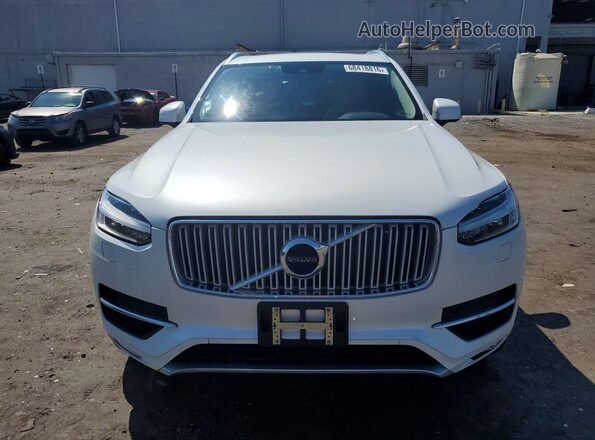 YV4A22PL4G1014849 2016 VOLVO XC90 White Հետևի տեսք