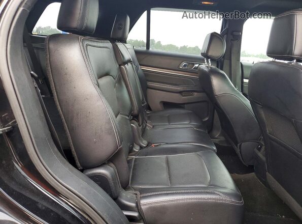 1FM5K8F82GGB27776 2016 FORD EXPLORER Black Widok komory silnika