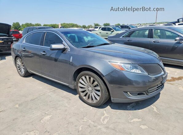 1LNHL9DK7GG603163 2016 LINCOLN MKS Gray წინა ხედი