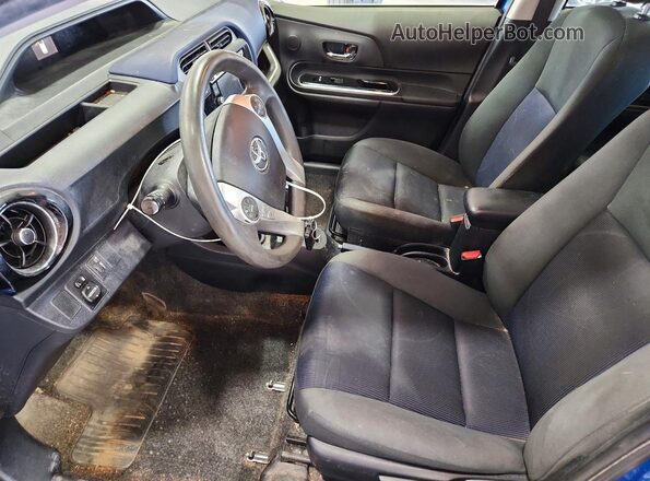 JTDKDTB39G1128926 2016 TOYOTA PRIUS Blue წინა პანელის ხედი