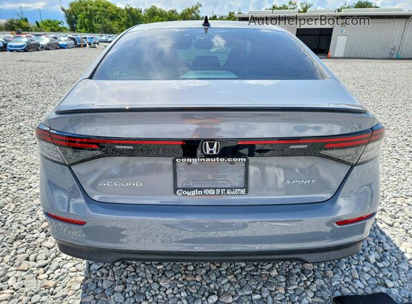 1HGCY2F52RA088577 2024 HONDA ACCORD Gray წინა სალონის ხედი
