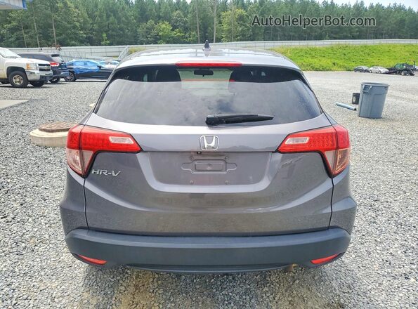 3CZRU5H5XGM719153 2016 HONDA HR-V Gray Vista interior delantera